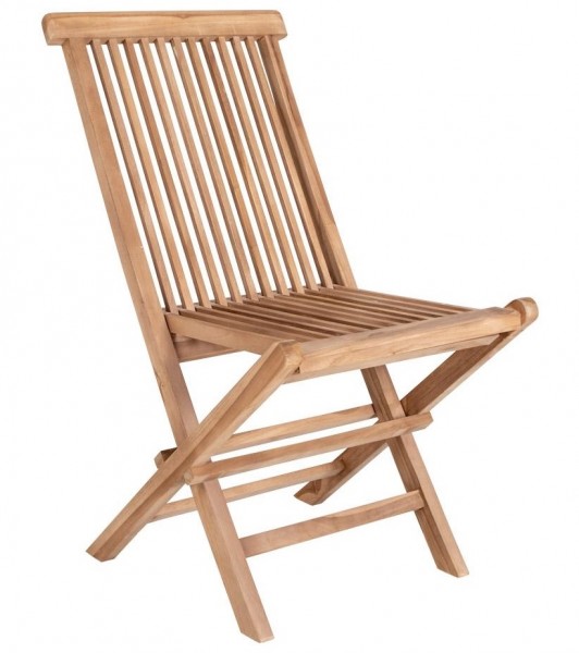 Drewniane krzesło składane do ogrodu Toledo