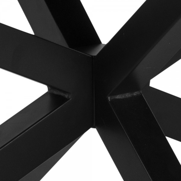 Designerski stolik z ceramicznym blatem Heaven czarny marmur