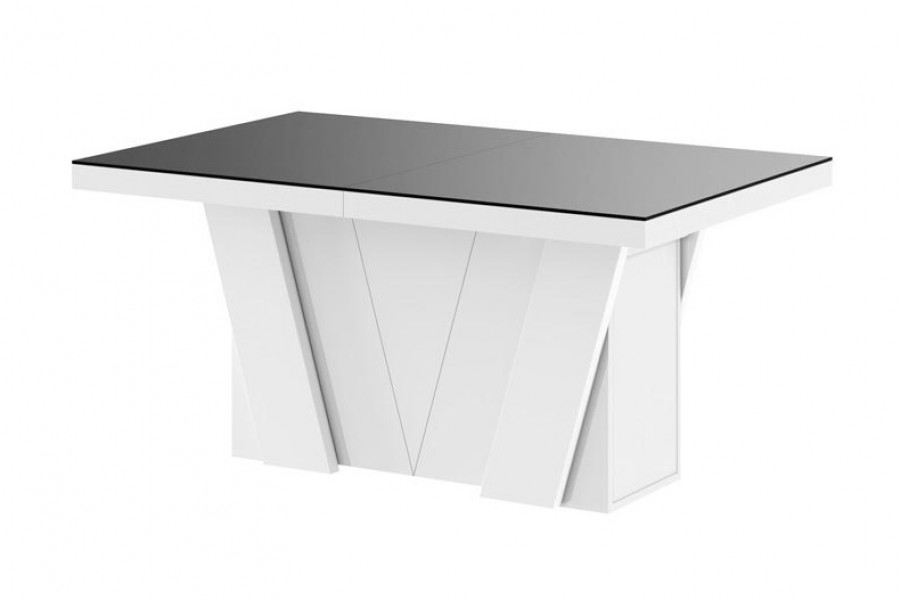 Stół z matowym blatem Grande 160 rozkładany do 412 cm