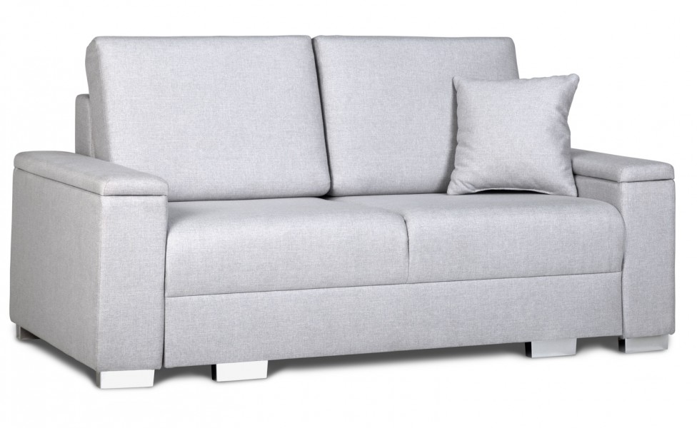 Rozkładana sofa pokojowa z poduszkami Lora 2 os.