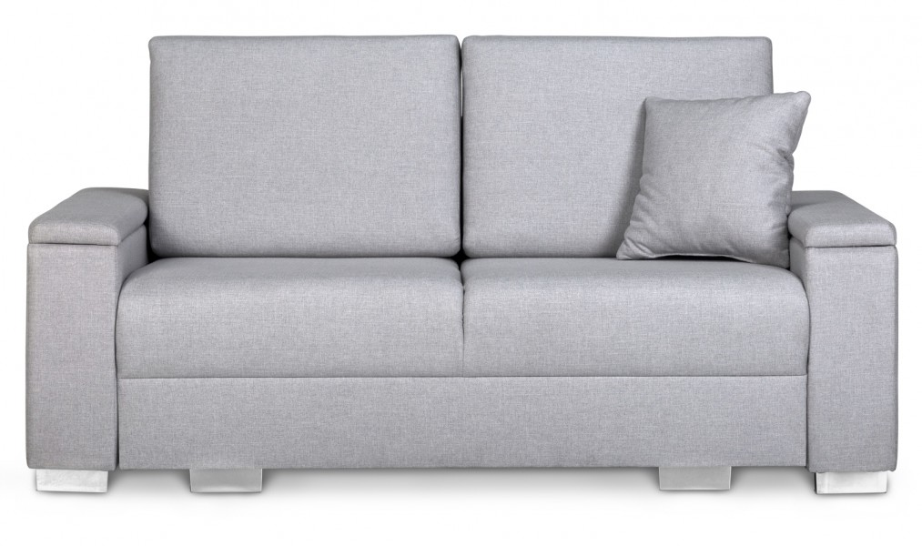 Rozkładana sofa pokojowa z poduszkami Lora 2 os.