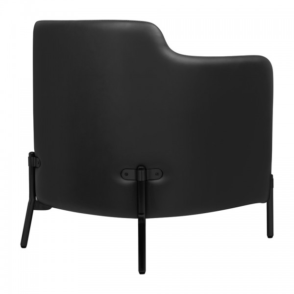 Nowoczesny fotel wypoczynkowy do salonu Venice Black