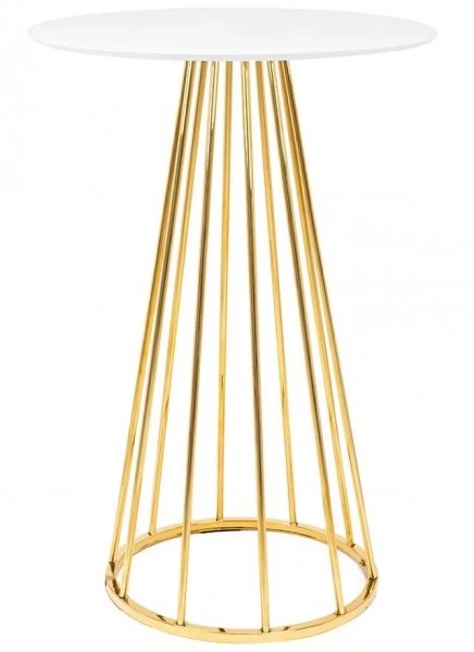 Okrągły stół barowy w stylu glamour Glam 60