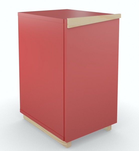 Kolorowy kontenerek do biurka EDGE2 COLOR