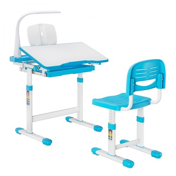Regulowane biurko i krzesełko dla dziecka Bellissima