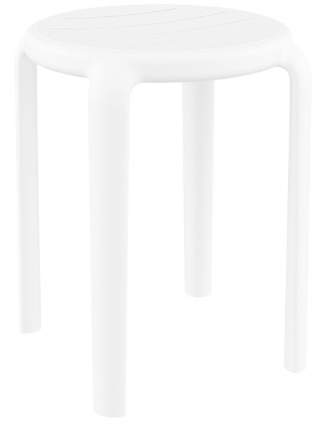 Plastikowy taboret do domu i kawiarni Tom Bar 45