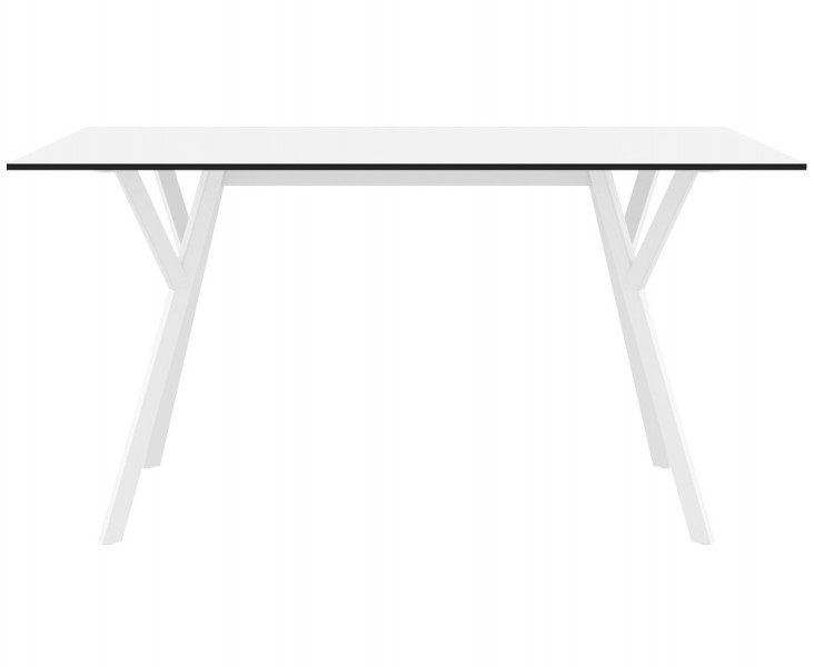 Prostokątny stół Max Table 140 do domu i kawiarni