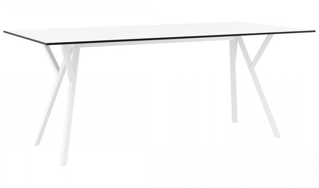 Prostokątny stół Max Table 180 do domu i kawiarni