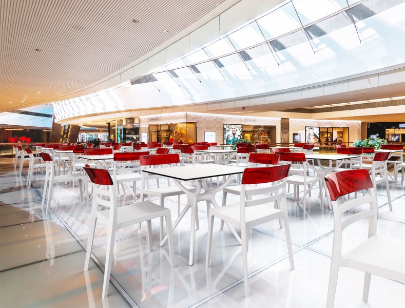 Stół do jadalni i kawiarni Air Table 80 kwadratowy