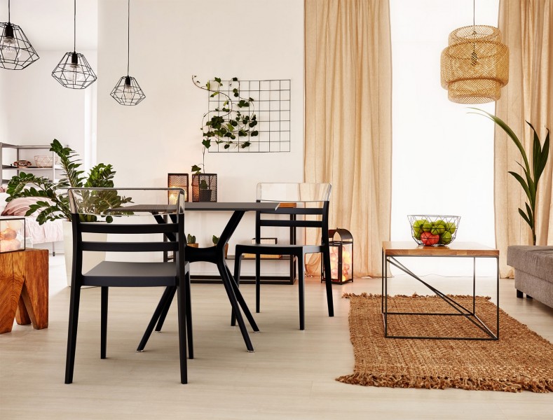 Stół do jadalni i kawiarni Air Table 80 kwadratowy