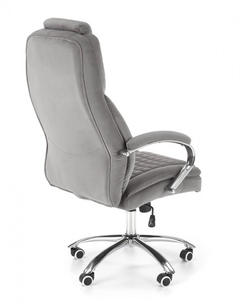 Fotel gabinetowy King 2 z tkaniny velvetowej