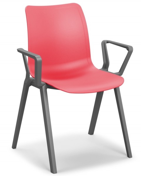 Plastikowe krzesło konferencyjne na nogach Coworker PPL SP40