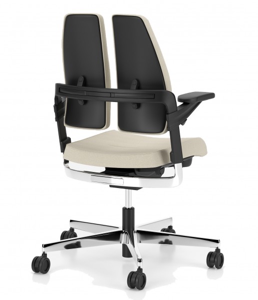 Ergonomiczne krzesło do biura Xilium Swivel Chair Duo Back UPH/P