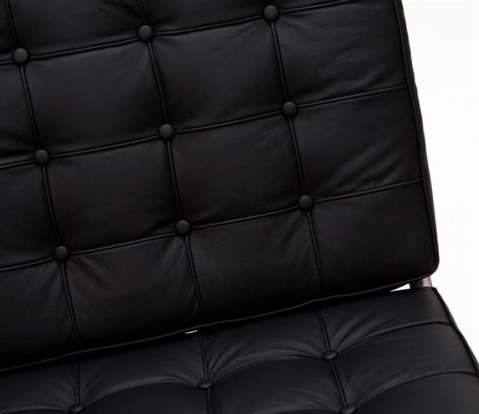 Sofa dwuosobowa BA2 insp. Barcelona skóra naturalna