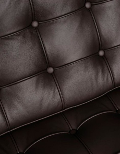 Sofa dwuosobowa BA2 insp. Barcelona skóra naturalna