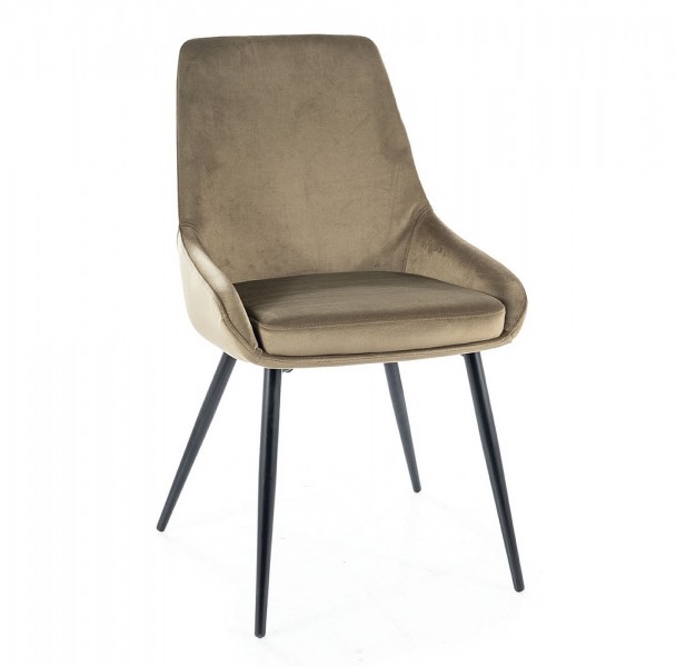 Aksamitne krzesło Cobe Velvet
