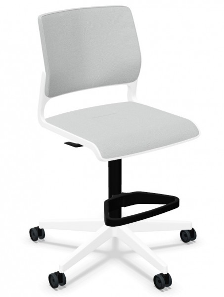 Wysokie krzesło biurowe na kółkach Xilium Counter Swivel Chair UPH