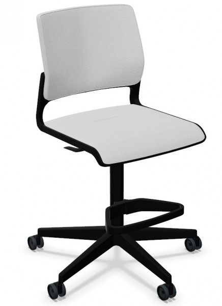 Wysokie krzesło biurowe na kółkach Xilium Counter Swivel Chair UPH