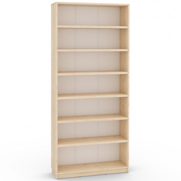 Wysoki regał na książki do szkolnej biblioteki i sali lekcyjnej