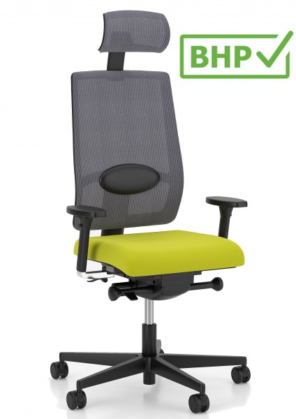 Krzesło do biura X-Line Swivel Chair Mesh, zgodne z normą BHP