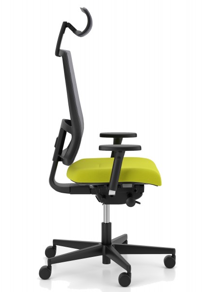 Krzesło do biura X-Line Swivel Chair Mesh, zgodne z normą BHP