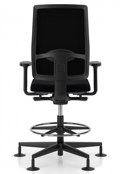 Wysokie krzesło biurowe z regulacjami X-Line Counter Swivel Chair UPH/P