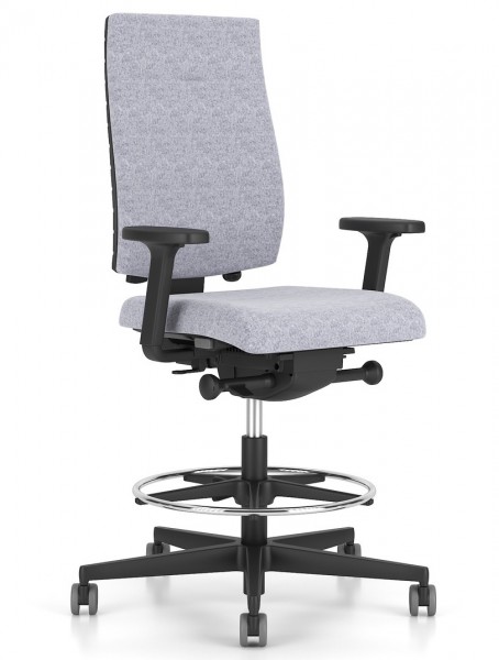 Wysokie krzesło biurowe z regulacjami X-Line Counter Swivel Chair UPH/P