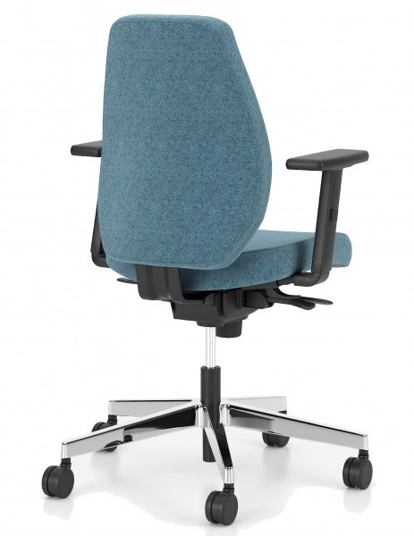 Krzesło obrotowe do biura Bjarg Swivel Chair MB UPH średnie oparcie