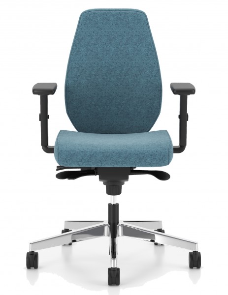 Krzesło obrotowe do biura Bjarg Swivel Chair MB UPH średnie oparcie