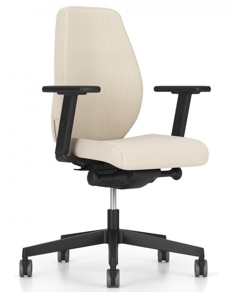 Krzesło obrotowe do biura Bjarg Swivel Chair MB UPH średnie oparcie