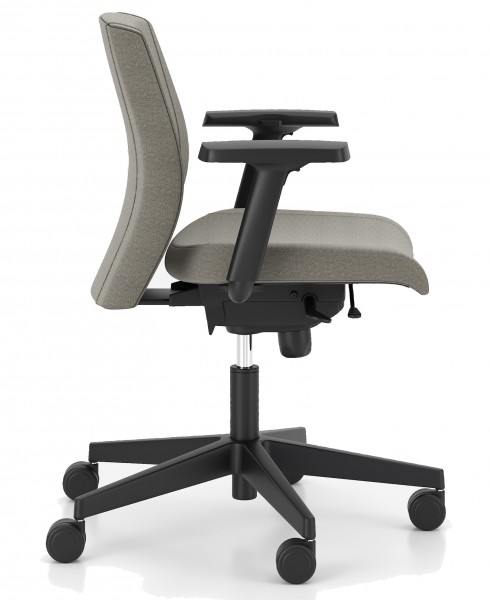 Krzesło biurowe z regulacjami Viden Swivel Chair LB UPH z niskim oparciem