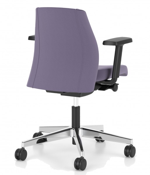 Krzesło biurowe z regulacjami Viden Swivel Chair LB UPH z niskim oparciem