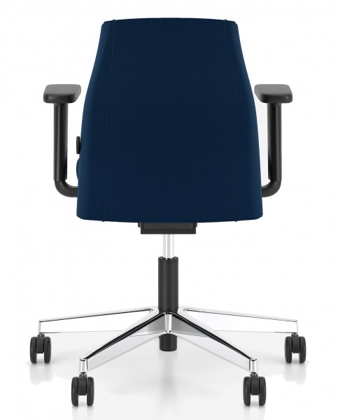 Krzesło biurowe z regulacjami Viden Swivel Chair LB UPH z niskim oparciem