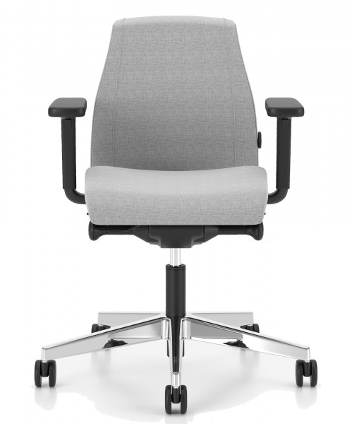 Krzesło biurowe z regulacjami Viden Swivel Chair LB UPH z niskim oparciem