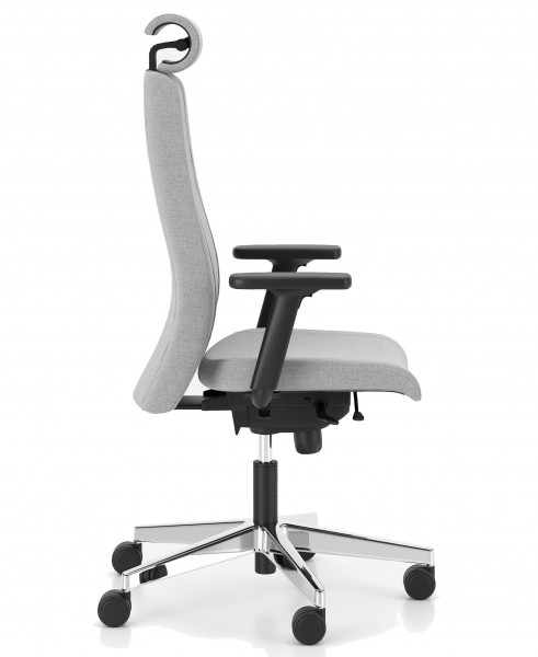 Regulowane krzesło do biurka Viden Swivel Chair HB UPH wysokie oparcie