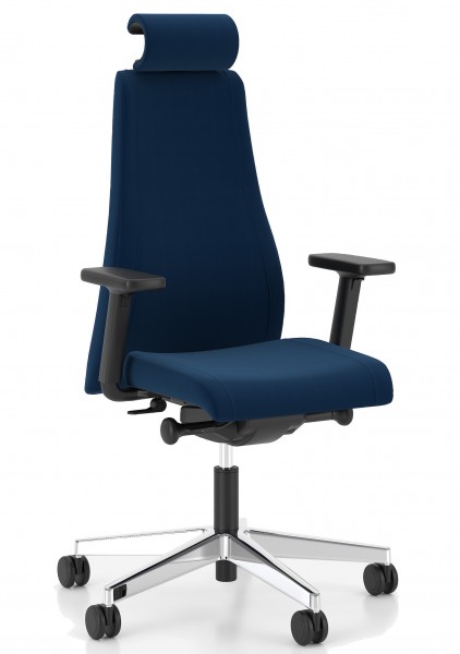 Regulowane krzesło do biurka Viden Swivel Chair HB UPH wysokie oparcie