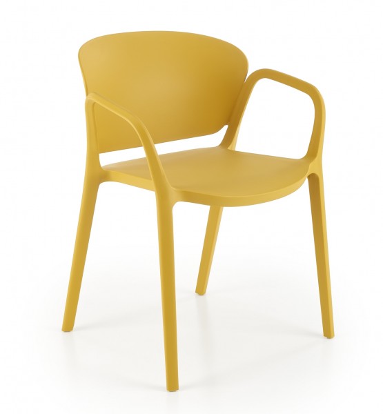 Krzesło ogrodowe z polipropylenu K491 z możliwością sztaplowania