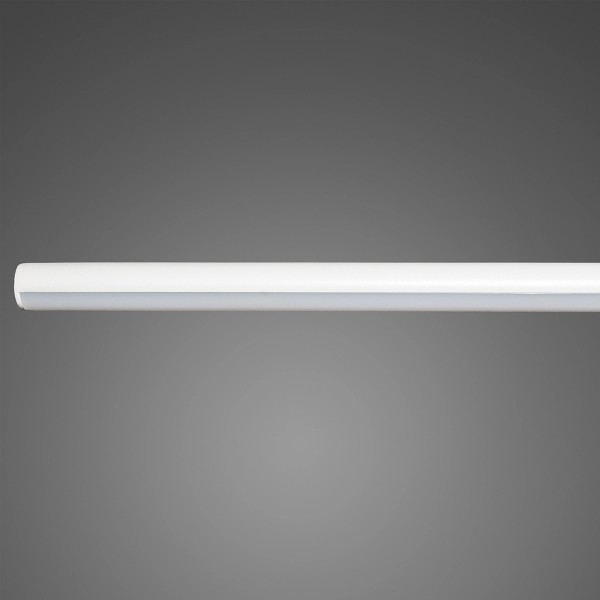 Biała lampa jadalniana wisząca Linea No.1 120 cm 20W