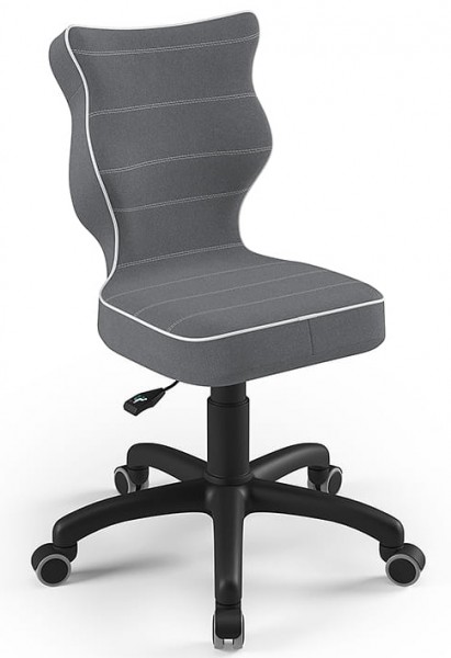 Ergonomiczne krzesło dla dziecka Petit Black rozmiar 3 (119-142 cm)