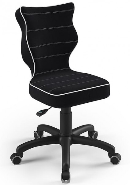 Ergonomiczne krzesło dla dziecka Petit Black rozmiar 3 (119-142 cm)