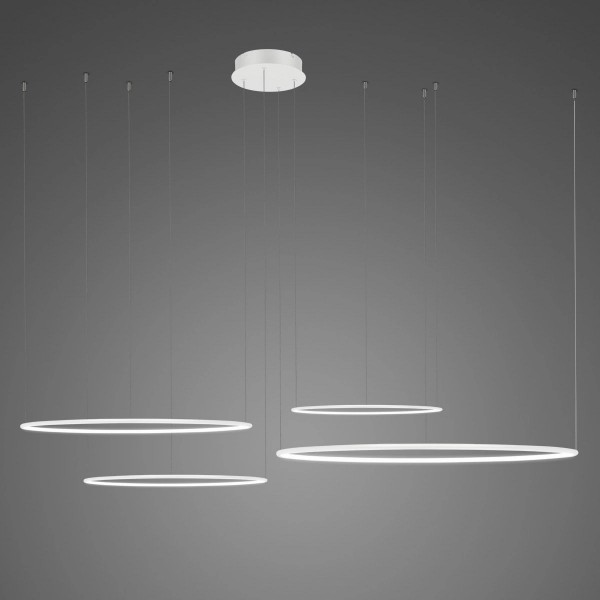 Lampa ściemnialna Ledowe Okręgi No.4 In CO4 100 cm 3K biała