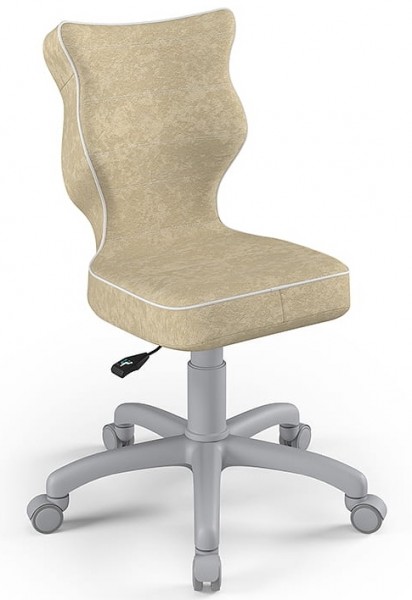 Ergonomiczne krzesło dziecięce Petit Grey rozmiar 4 (133-159 cm)