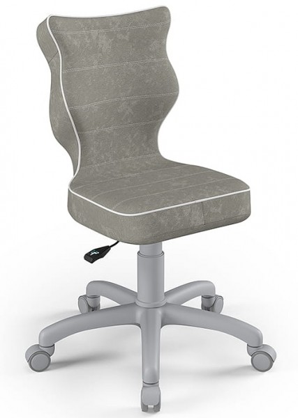 Ergonomiczne krzesło dziecięce Petit Grey rozmiar 4 (133-159 cm)