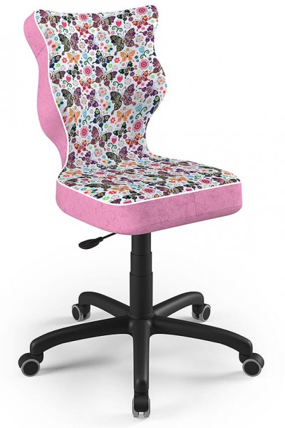 Obrotowe krzesło do biurka Petit Black rozmiar 5 (146-176,5 cm) wzory