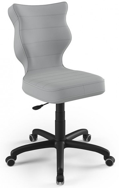 Młodzieżowe krzesło do biurka Petit Black rozmiar 5 (146-176,5 cm)