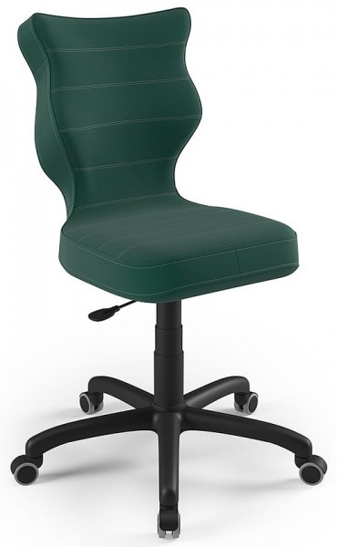 Młodzieżowe krzesło do biurka Petit Black rozmiar 5 (146-176,5 cm)