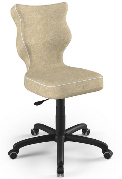 Młodzieżowe krzesło do biurka Petit Black rozmiar 5 (146-176,5 cm)