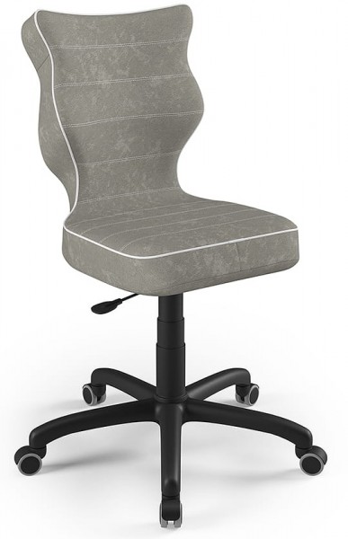 Młodzieżowe krzesło do biurka Petit Black rozmiar 6 (159-188 cm)