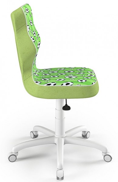 Obrotowe krzesło dla młodzieży Petit White rozmiar 6 (159-188 cm) wzory