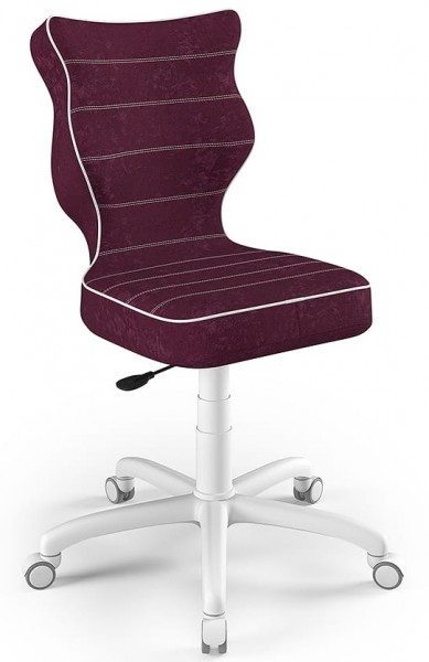 Młodzieżowe krzesło do biurka Petit White rozmiar 5 (146-176,5 cm)